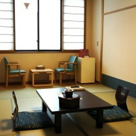 ホテル秋田屋 夕陽と陸奥湾を望む展望温泉