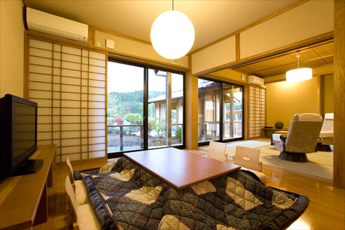 山川温泉 華柚(はなゆう)<露天風呂付きの客室のある宿>